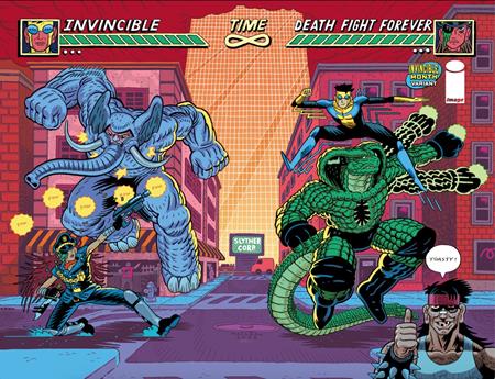 DEATH FIGHT FOREVER #2 (OF 5) CVR D ANDREW MACLEAN INVINCIBLE TEAM UP WRAPAROUND VAR (MR) ISBN: 70985304570000241 - FOC DATE: 3/2/26  - Release Date: 3/25/26