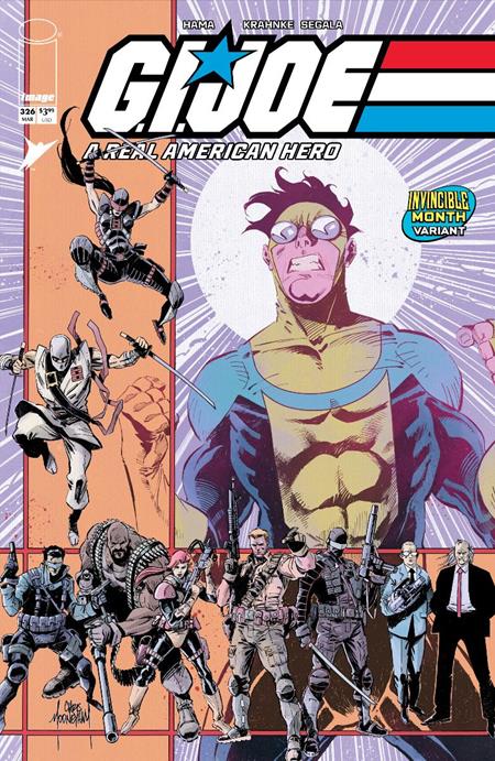 GI JOE A REAL AMERICAN HERO #326 CVR D CHRIS MOONEYHAM INVINCIBLE TEAM UP VAR ISBN: 70985303878832641 - FOC DATE: 2/16/26  - Release Date: 3/11/26
