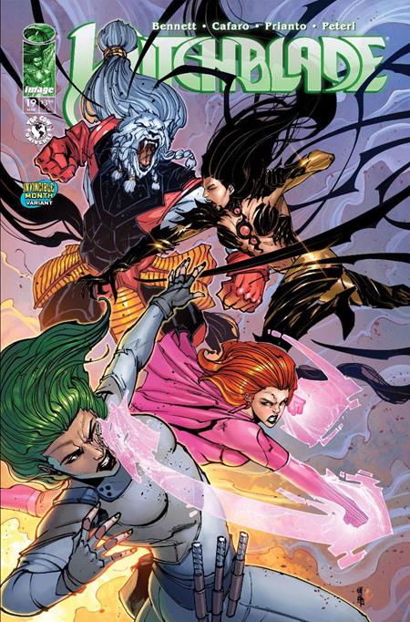 WITCHBLADE #19 CVR E GUISEPPE CAFARO & ARIF PRIANTO INVINCIBLE TEAM UP VAR (MR) ISBN: 70985304035401951 - FOC DATE: 2/16/26  - Release Date: 3/11/26