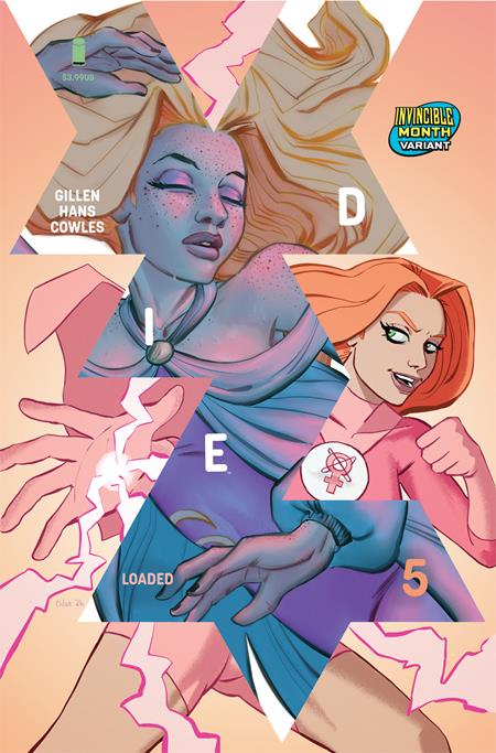 DIE LOADED #5 CVR C INVINCIBLE TEAM UP CHLOE BRAILSFORD VAR (MR) ISBN: 70985304496300531 - FOC DATE: 2/16/26  - Release Date: 3/11/26