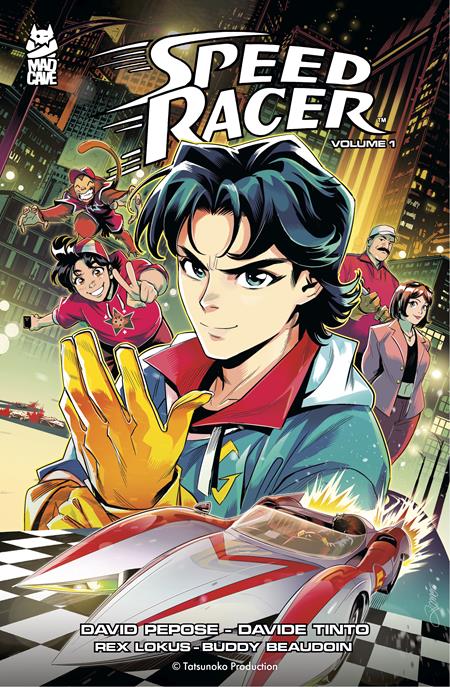 SPEED RACER TP VOL 01 ISBN: 9781545823422 - FOC DATE: 3/2/26  - Release Date: 3/25/26