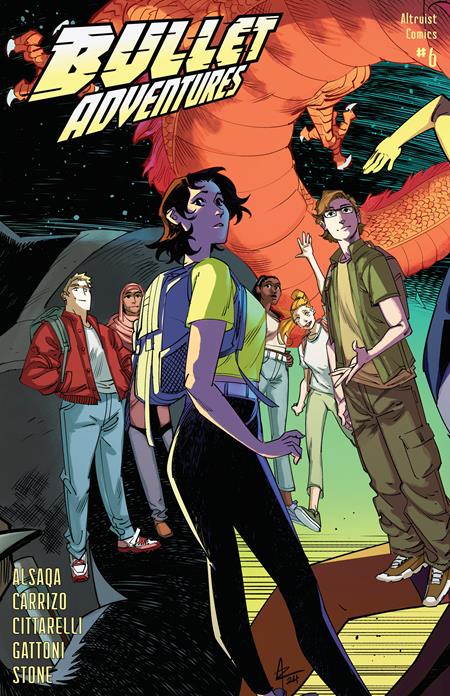 BULLET ADVENTURES #6 CVR B ANDRE RISSO FRANCESCA CITTARELLI VAR ISBN: 99031259330000621 - FOC DATE: 2/2/26  - Release Date: 3/11/26