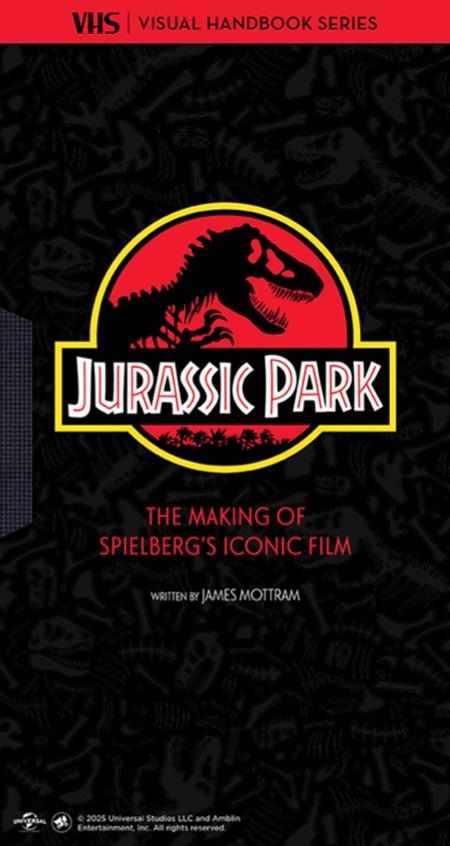 JURASSIC PARK HC VHS HOMAGE ISBN: 9798337401546 - FOC DATE: 2/2/26  - Release Date: 3/4/26