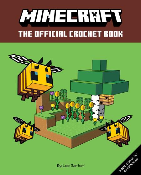 MINECRAFT HC OFFICIAL CROCHET BOOK ISBN: 0126MP0878 - Release Date: 3/18/26