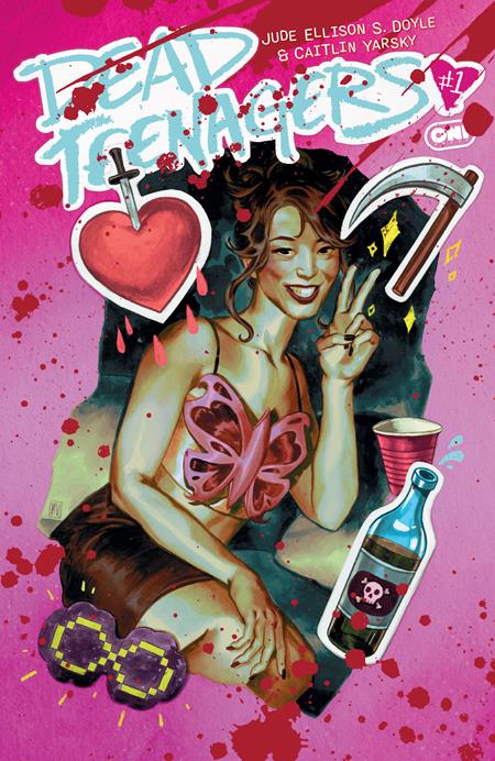 DEAD TEENAGERS #1 (OF 5) CVR B KEYLA VALERIO VAR ISBN: 64985600893000121 - FOC DATE: 2/23/26  - Release Date: 3/18/26