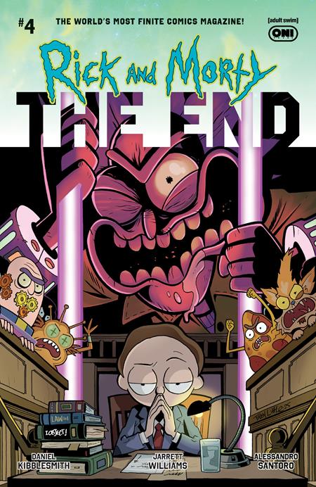 RICK AND MORTY THE END #4 (OF 6) CVR B TROY LITTLE VAR ISBN: 64985600882400421 - FOC DATE: 2/9/26  - Release Date: 3/4/26