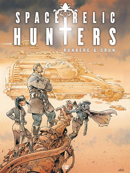 SPACE RELIC HUNTERS HC (MR) ISBN: 9781962413381 - FOC DATE: 2/23/26  - Release Date: 3/18/26