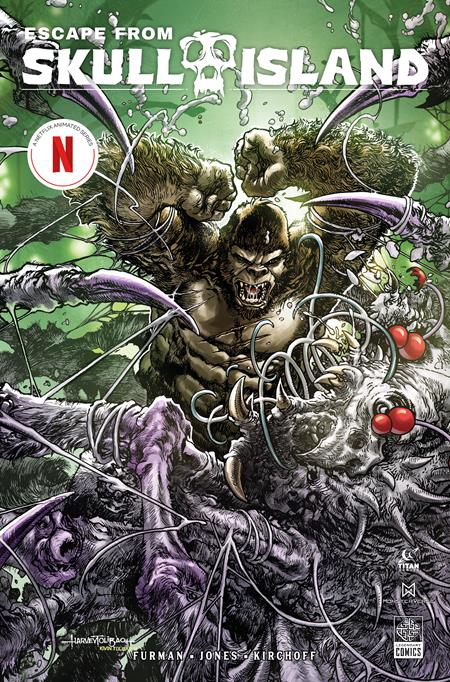 ESCAPE FROM SKULL ISLAND #3 CVR A HARVEY TOLIBAO ISBN: 0126TN1009 - Release Date: 3/25/26