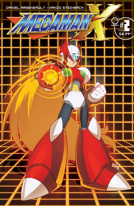 MEGA MAN X #2 (OF 5) CVR A HANZO STEINBACH ISBN: 85534800159800211 - FOC DATE: 2/9/26  - Release Date: 3/18/26