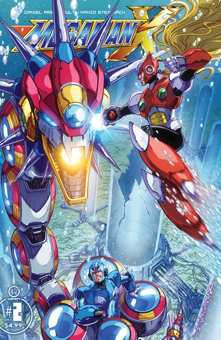 MEGA MAN X #2 (OF 5) CVR C ALEX MILNE VAR ISBN: 85534800159800231 - FOC DATE: 2/9/26  - Release Date: 3/18/26