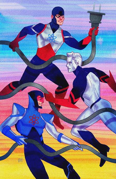 JUSTICE LEAGUE THE ATOM PROJECT #4 (OF 6) CVR C KEVIN WADA CARD STOCK VAR  - Release Date:  4/2/25