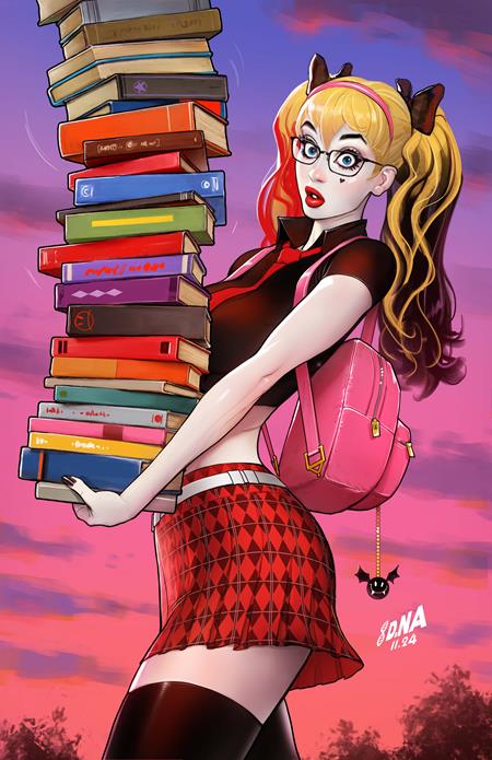 HARLEY QUINN #50 CVR B DAVID NAKAYAMA CARD STOCK VAR  - Release Date:  4/23/25