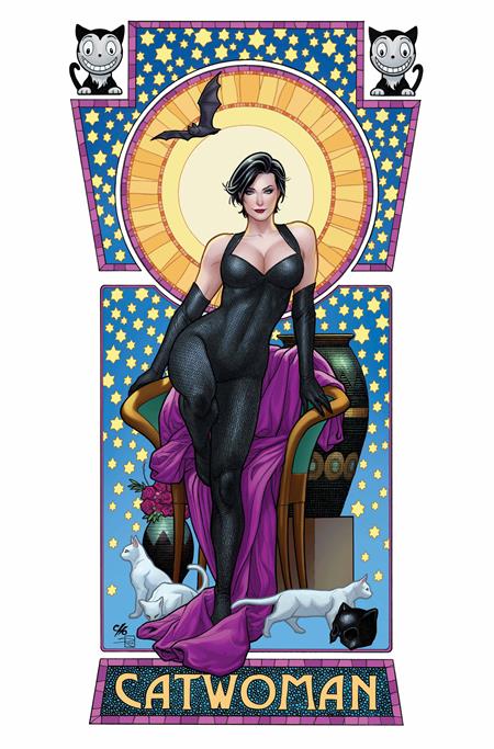 CATWOMAN #75 CVR B FRANK CHO CARD STOCK VAR  - Release Date:  4/16/25