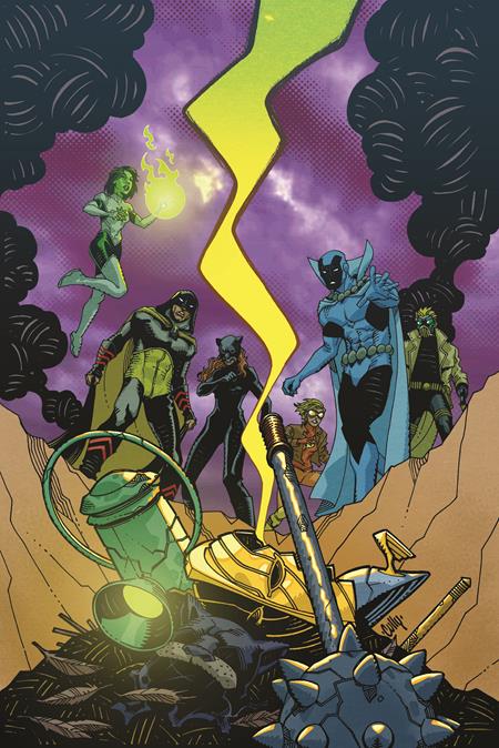 JSA #6 CVR A CULLY HAMNER  - Release Date:  4/2/25