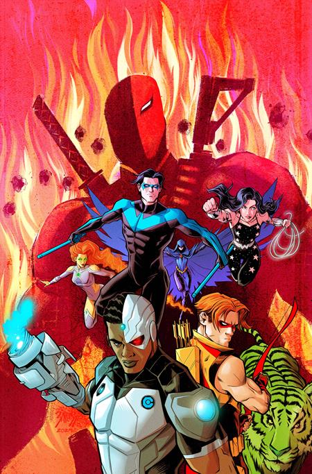 TITANS #22 CVR C DANIEL BAYLISS CARD STOCK VAR  - Release Date:  4/16/25