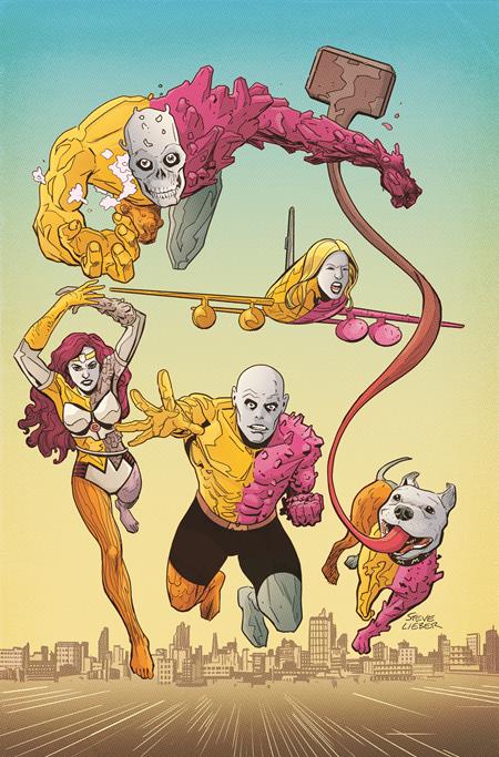 METAMORPHO THE ELEMENT MAN #5 CVR A STEVE LIEBER  - Release Date:  4/23/25