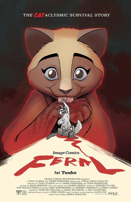 FERAL #12 CVR B TONY FLEECS & TRISH FORSTNER VAR  - Release Date:  4/30/25