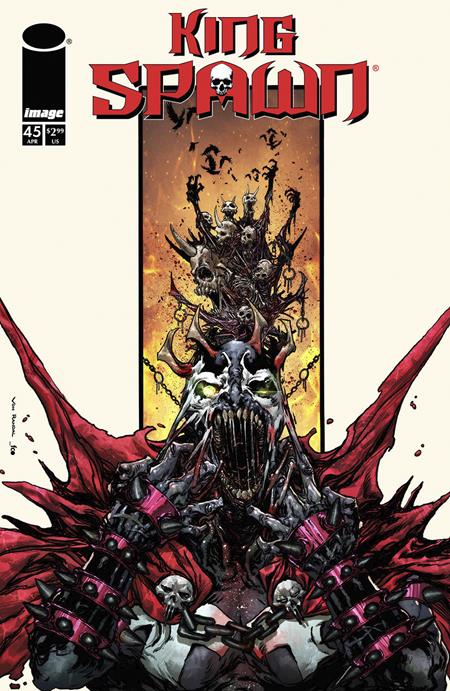 KING SPAWN #45 CVR B VON RANDAL VAR  - Release Date:  5/14/25