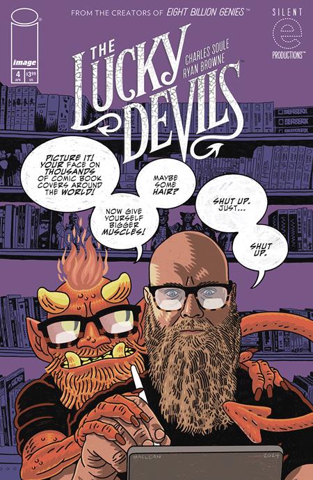 LUCKY DEVILS #4 (OF 9) CVR B ANDREW MACLEAN VAR (MR)  - Release Date:  4/30/25