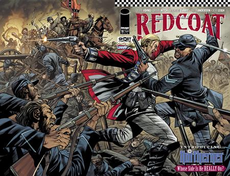 REDCOAT #11 CVR A BRYAN HITCH & BRAD ANDERSON WRAPAROUND  - Release Date:  4/16/25