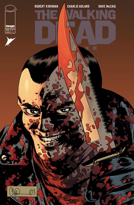 WALKING DEAD DELUXE #111 CVR B CHARLIE ADLARD & DAVE MCCAIG VAR (MR)  - Release Date:  4/16/25