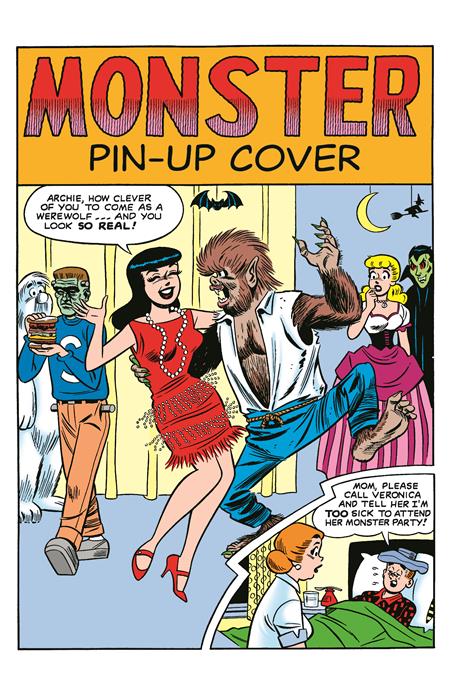 ARCHIE #125 FACSIMILE EDTION CVR B DAN DECARLO MONSTER VAR ISBN: 76281627125700121 - FOC DATE: 3/30/26  - Release Date: 4/22/26