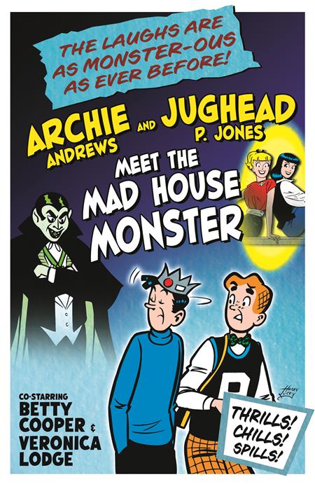 ARCHIE #125 FACSIMILE EDTION CVR C HARRY LUCEY FOIL VAR ISBN: 76281627125700131 - FOC DATE: 3/29/26  - Release Date: 4/22/26
