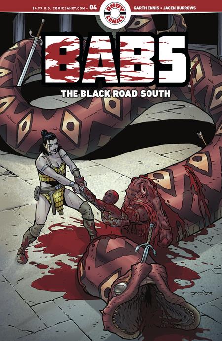 BABS THE BLACK ROAD SOUTH #4 (OF 6) CVR A JACEN BURROWS (MR) ISBN: 85647000846200411 - FOC DATE: 3/23/26  - Release Date: 4/22/26