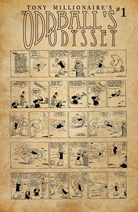 ODDBALLS ODYSSEY #1 (ONE-SHOT) CVR D EC SEGAR OLD MASTERS VAR ISBN: 85001727739700141 - FOC DATE: 3/9/26  - Release Date: 4/8/26