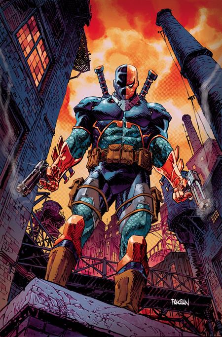 DEATHSTROKE THE TERMINATOR #2 CVR B DAN PANOSIAN CARD STOCK VAR ISBN: 76194139721400221 - FOC DATE: 3/23/26  - Release Date: 4/15/26