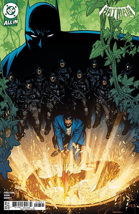 BATMAN #8 CVR D RYAN SOOK CARD STOCK VAR ISBN: 76194139163200841 - FOC DATE: 3/8/26  - Release Date: 4/1/26