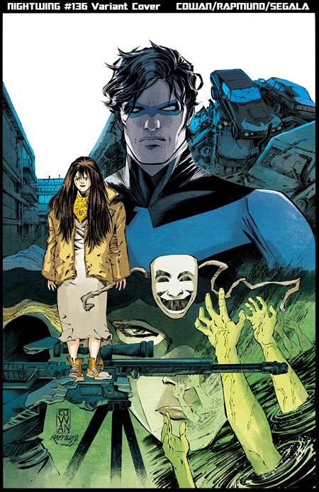 NIGHTWING #137 CVR D DENYS COWAN THINGS TO COME CARD STOCK VAR ISBN: 76194134174313741 - FOC DATE: 3/22/26  - Release Date: 4/15/26