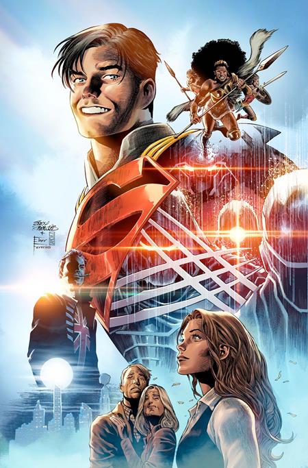 SUPERMAN #37 CVR E EDDY BARROWS THINGS TO COME CARD STOCK VAR (THE REIGN OF THE SUPERBOYS) ISBN: 76194137950003751 - FOC DATE: 3/29/26  - Release Date: 4/22/26