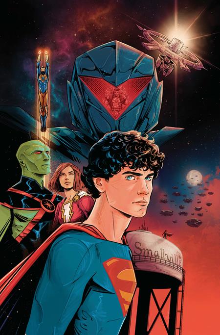 ACTION COMICS #1097 CVR D SKYLAR PATRIDGE THINGS TO COME CARD STOCK VAR (THE REIGN OF THE SUPERBOYS) ISBN: 76194134388409741 - FOC DATE: 3/15/26  - Release Date: 4/8/26