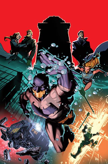 DETECTIVE COMICS #1108 CVR D PETE WOODS THINGS TO COME CARD STOCK VAR ISBN: 76194134373010841 - FOC DATE: 3/29/26  - Release Date: 4/22/26
