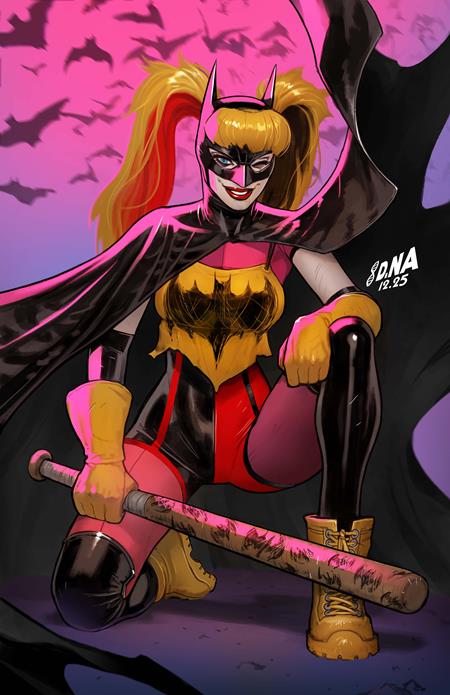 HARLEY QUINN #61 CVR B DAVID NAKAYAMA CARD STOCK VAR ISBN: 76194137281506121 - FOC DATE: 3/29/26  - Release Date: 4/22/26