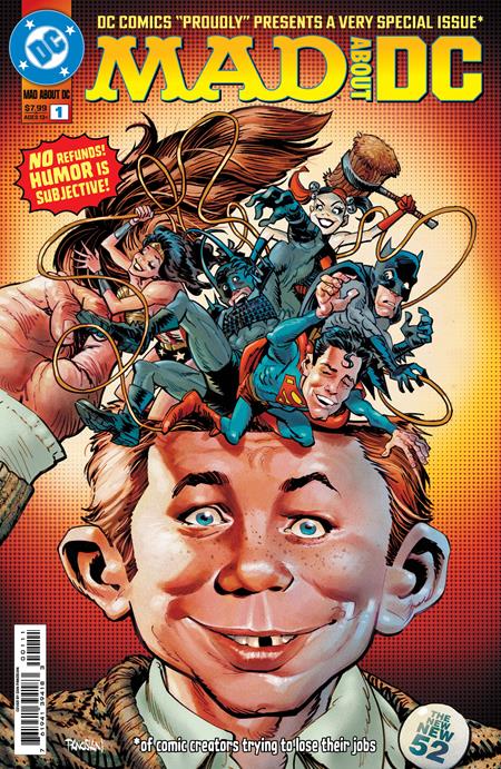 MAD ABOUT DC #1 (ONE SHOT) CVR A DAN PANOSIAN ISBN: 76194139418300111 - FOC DATE: 3/8/26  - Release Date: 4/1/26