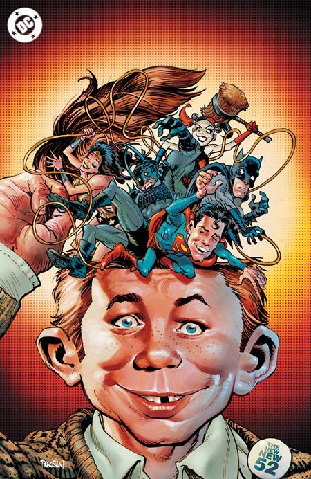 MAD ABOUT DC #1 (ONE SHOT) CVR D DAN PANOSIAN FOIL VAR ISBN: 76194139418300141 - FOC DATE: 3/8/26  - Release Date: 4/1/26