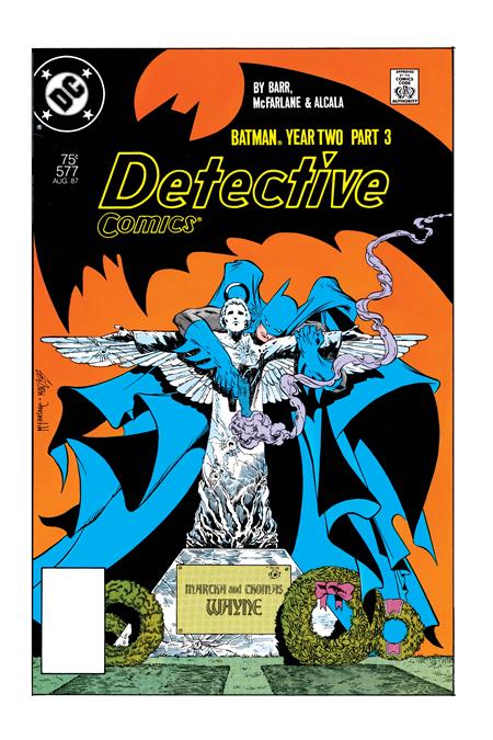 DETECTIVE COMICS #577 FACSIMILE EDITION CVR A TODD MCFARLANE (YEAR TWO PART 3 OF 4) ISBN: 76194139502900111 - FOC DATE: 3/30/26  - Release Date: 4/22/26