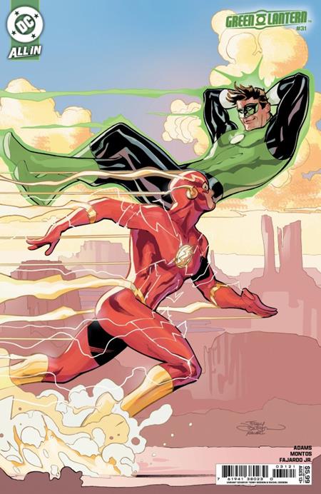 DF GREEN LANTERN #31 SIGNED BY TERRY AND RACHEL DODSON ISBN: 72513036455500100 - FOC DATE: 3/2/26  - Release Date: 4/29/26