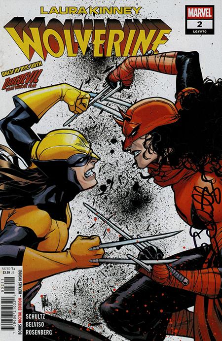 DF LAURA KINNEY WOLVERINE #2 SIGNED BY ERICA SCHULTZ ISBN: 72513036462300100 - FOC DATE: 3/2/26  - Release Date: 4/29/26