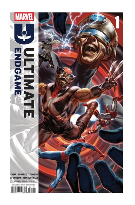 DF ULTIMATE ENDGAME #1 ULTRA-LIMITED CRIMSON RED SIGNATURE SERIES SIGNED BY TERRY AND RACHEL DODSON ISBN: 72513036456200100 - FOC DATE: 3/2/26  - Release Date: 4/29/26