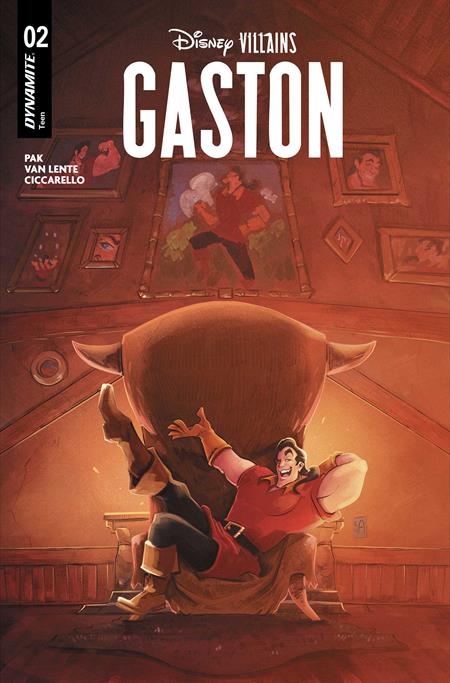 DISNEY VILLAINS GASTON #2 CVR A ALESSANDRO RANALD VAR ISBN: 72513035801102011 - FOC DATE: 3/8/26  - Release Date: 4/1/26