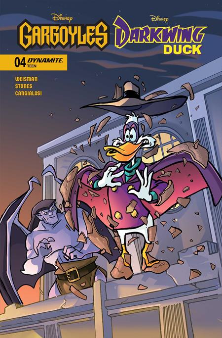 GARGOYLES DARKWING DUCK #4 CVR A TAD STONES ISBN: 72513036250604011 - FOC DATE: 3/8/26  - Release Date: 4/1/26