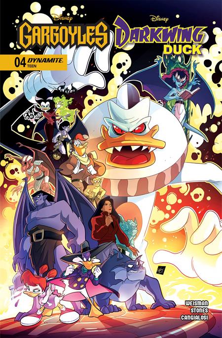 GARGOYLES DARKWING DUCK #4 CVR D CIRO CANGIALOSI VAR ISBN: 72513036250604041 - FOC DATE: 3/8/26  - Release Date: 4/1/26
