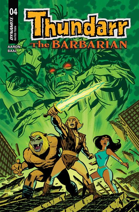 THUNDARR THE BARBARIAN #4 CVR A MICHAEL CHO ISBN: 72513036251304011 - FOC DATE: 4/26/26  - Release Date: 5/20/26