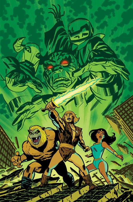 THUNDARR THE BARBARIAN #4 CVR E MICHAEL CHO METAL PREMIUM CVR VAR ISBN: 72513036251304051 - FOC DATE: 4/26/26  - Release Date: 6/3/26