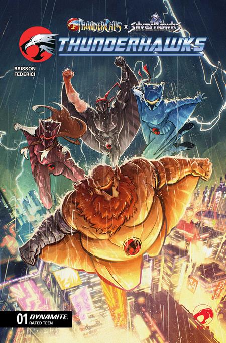 THUNDERCATS X SILVERHAWKS THUNDERHAWKS #1 CVR D ALESSANDRO RANALDI VAR ISBN: 72513036405001041 - FOC DATE: 3/23/26  - Release Date: 4/22/26