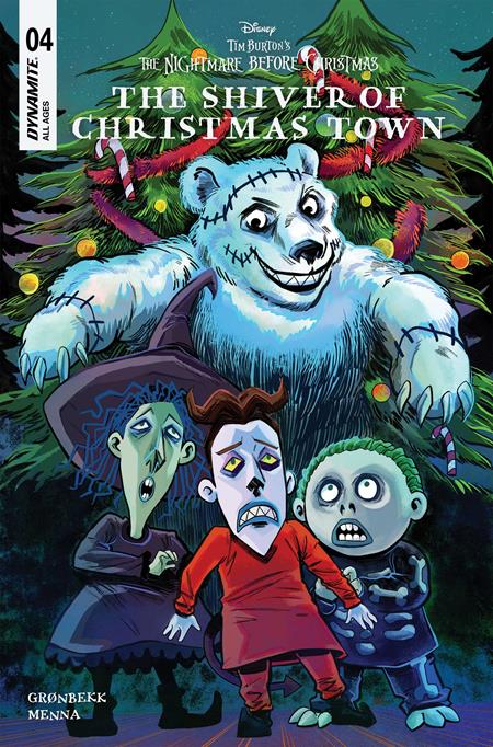 TIM BURTONS THE NIGHTMARE BEFORE CHRISTMAS THE SHIVER OF CHRISTMAS TOWN #4 CVR B SOO LEE VAR ISBN: 72513036048904021 - FOC DATE: 3/2/26  - Release Date: 4/1/26