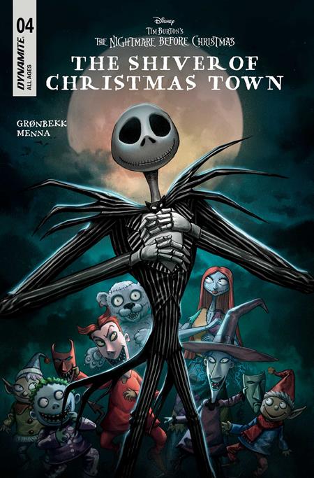 TIM BURTONS THE NIGHTMARE BEFORE CHRISTMAS THE SHIVER OF CHRISTMAS TOWN #4 CVR C ALAN QUAH VAR ISBN: 72513036048904031 - FOC DATE: 3/8/26  - Release Date: 4/1/26
